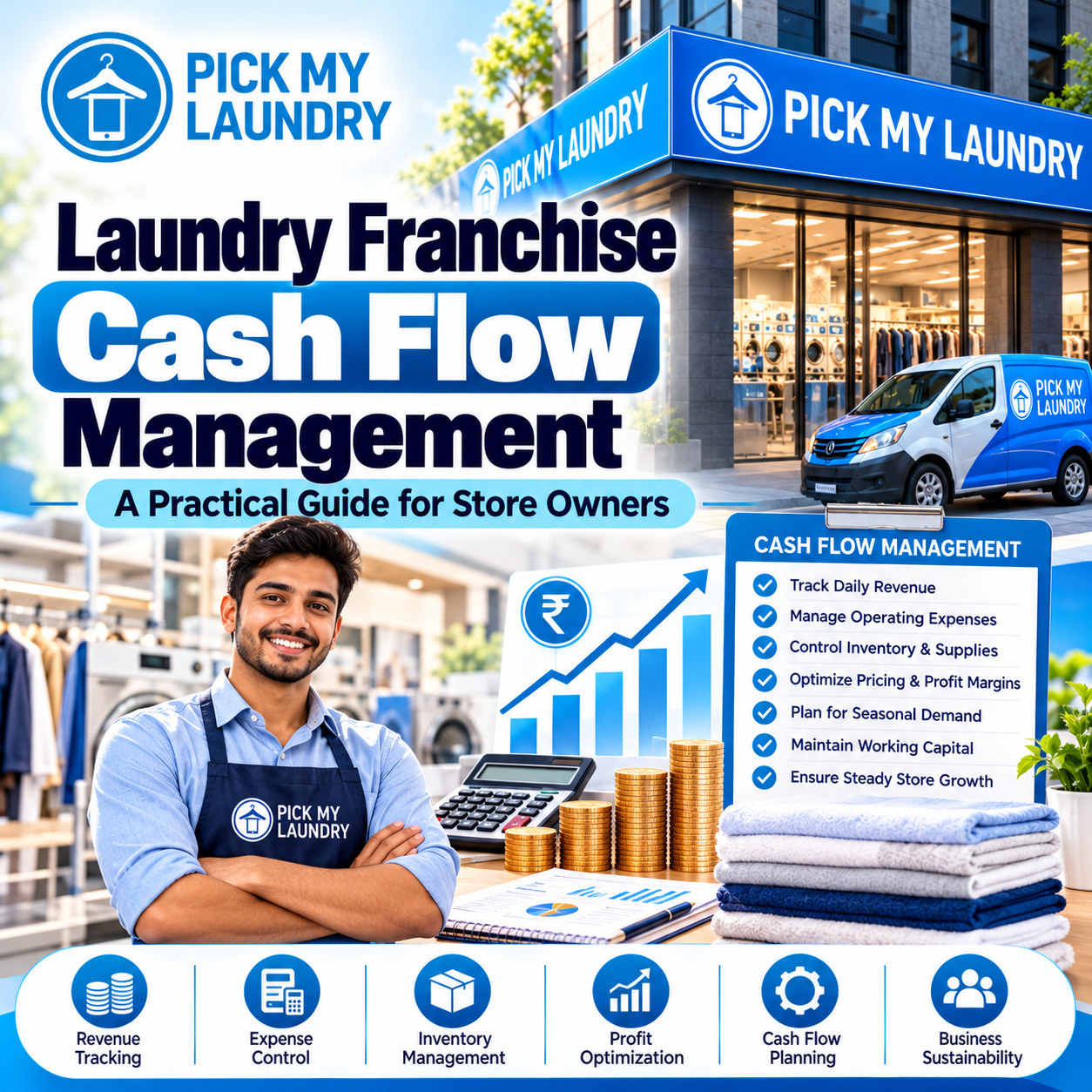 Laundry Franchise Cash Flow Management: A Practical Guide for Store Owners