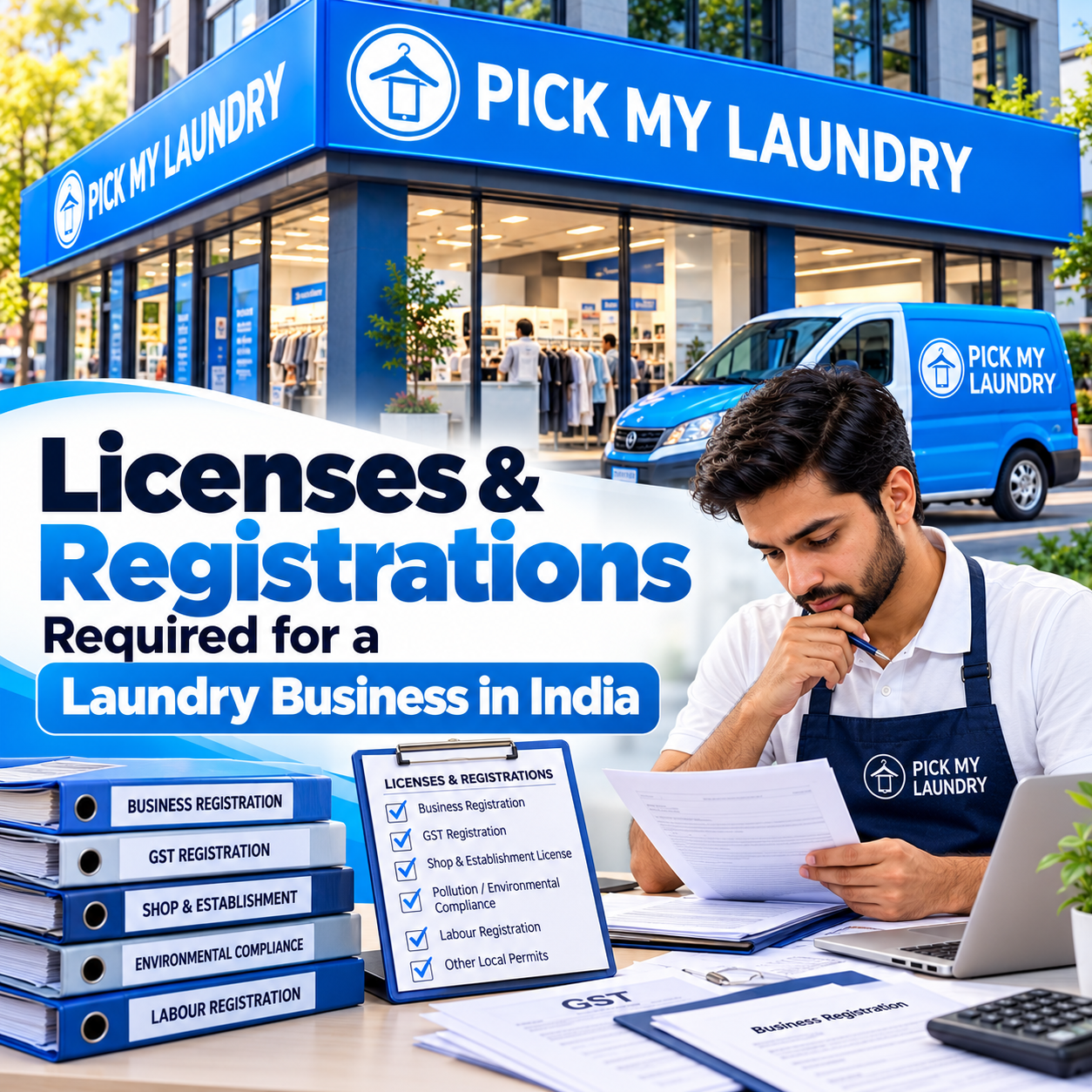 Licenses & Registrations Required for a Laundry Business in India