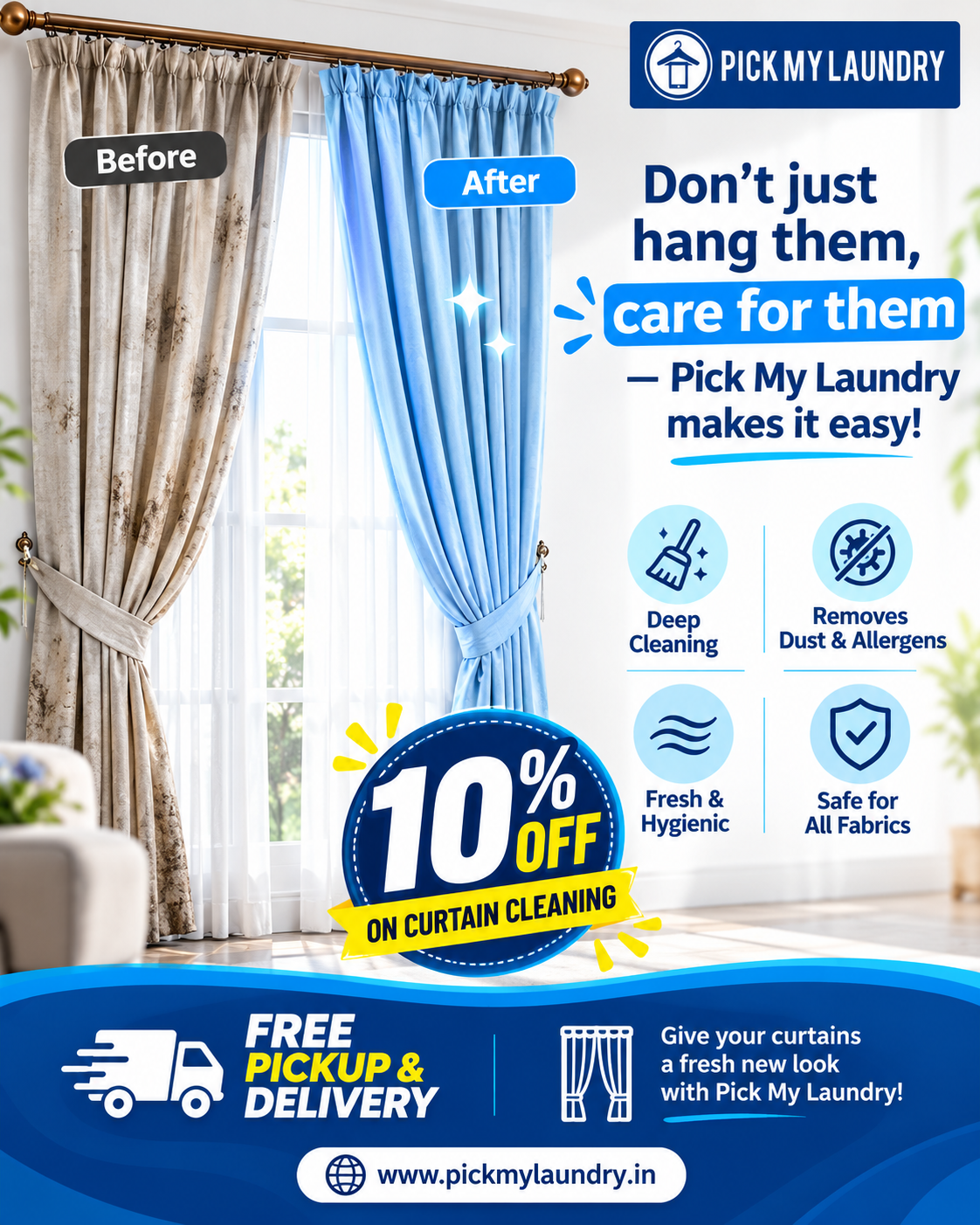 DON’T JUST HANG THEM, CARE FOR THEM!