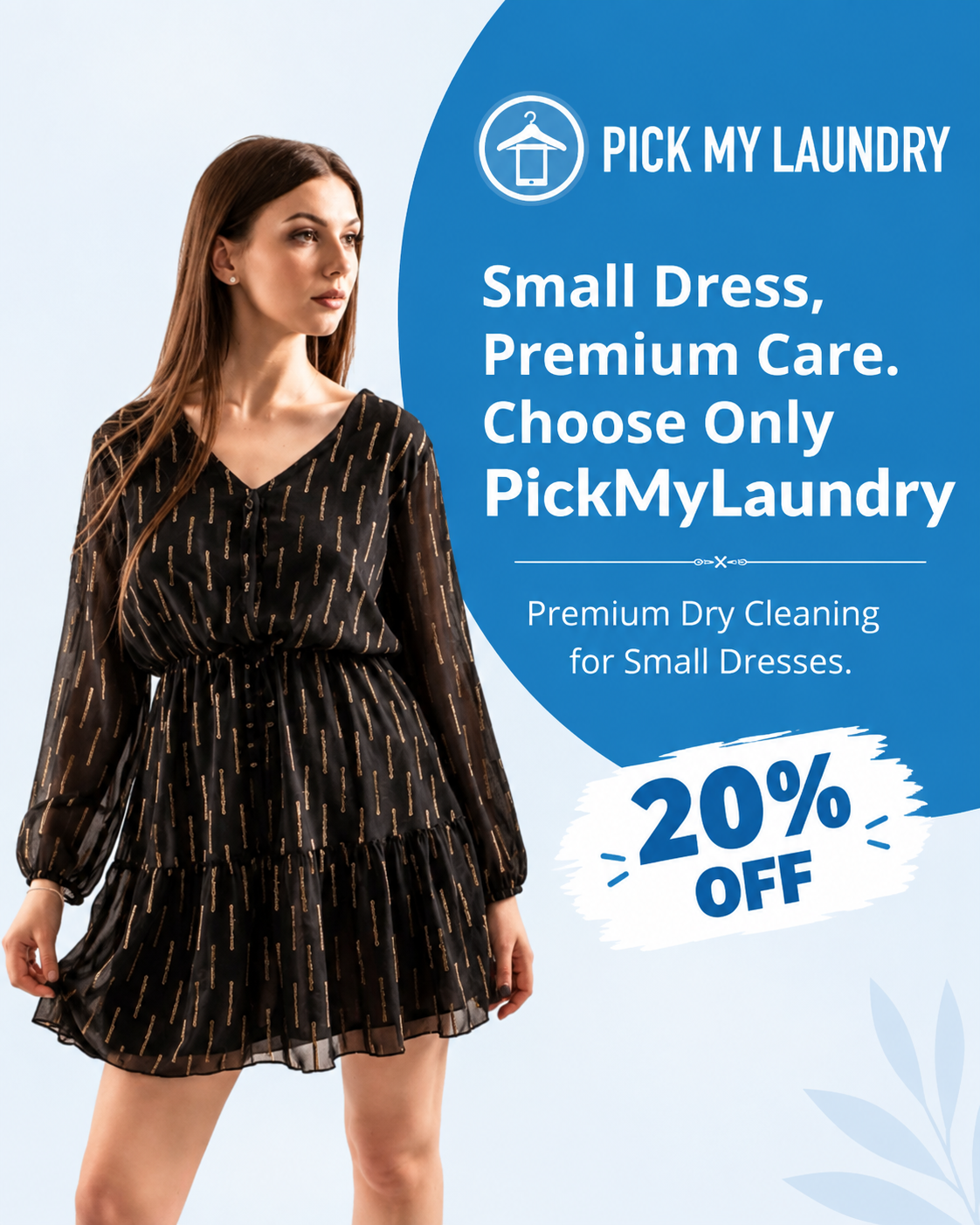 Small Dress Dry Cleaning: Premium Care for Your Favourite Dresses | Pick My Laundry