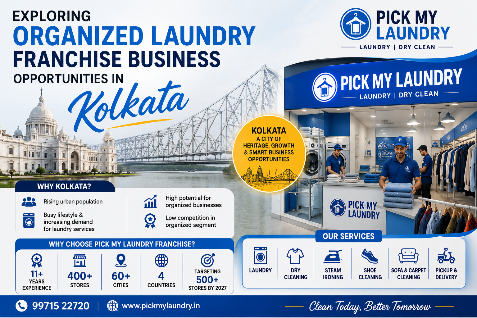Why Pick My Laundry is One of India's Fastest Growing Laundry Franchise Brands