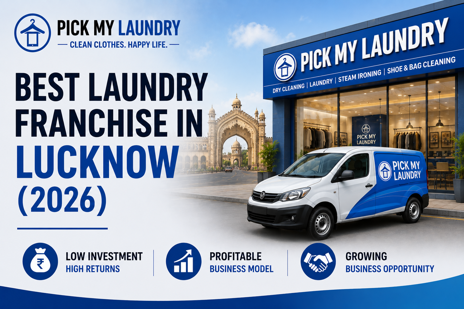 Best Laundry Franchise in Lucknow (2026): Investment, Profit & Business Opportunity